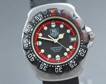 TAG Heuer Formula 1 Professional 200m 374.513 (Exc+5) 34mm Quartz Men’s Watch #1740