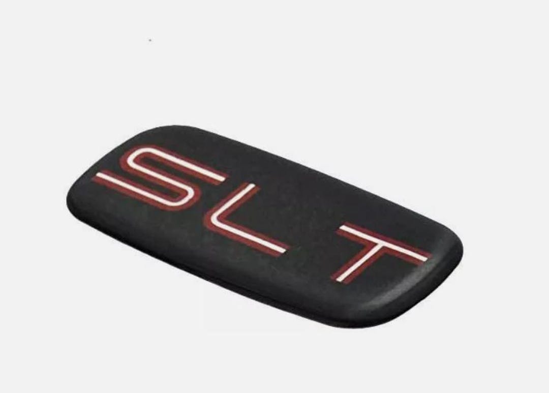 Slt Sticker 1pcs SLT Decal Badge 3D Emblem Sticker (red) - Etsy