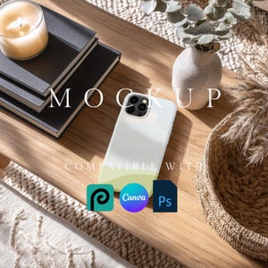 Iphone Phone Case Mockup Bundle, Prinitfy Tough Case Mock up, Canva Drag and Drop Device Mockup, PSD Phone Case Mock Up, Instant Download