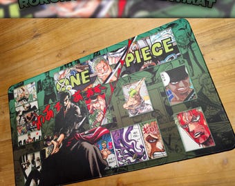 ワンピースTCGカードゲーム ロロノア・ゾロ プレイマット - Etsy 日本