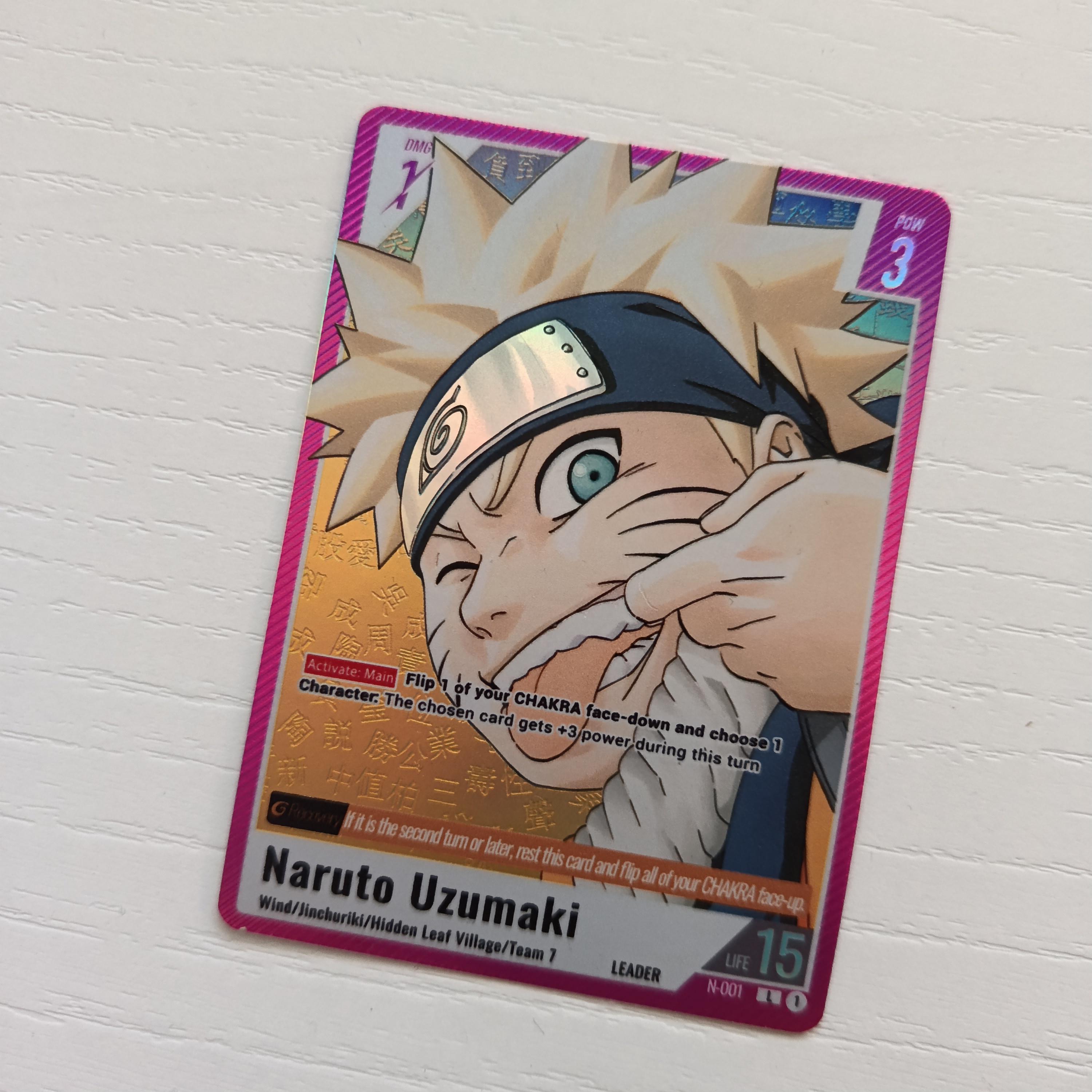 Naruto Uzumaki Card - Etsy