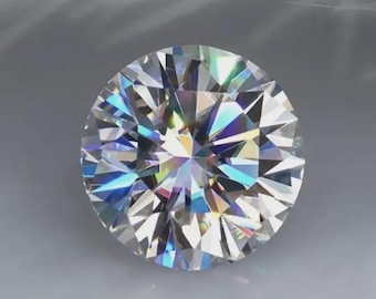 10.5mm Round CVD Lab Diamond | D Color VVS1, GIE Certified