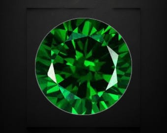 8+ Ct Round Colombian Emerald | Eye Clean Loose Gem, GIE Certified