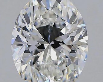 7x5mm Oval Lab-Grown Diamond • D Color IF Clarity CVD Loose Stone