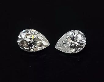 8x5 MM Pear Cut Lab-Grown Diamond | D Color IF Clarity, GIE Certified