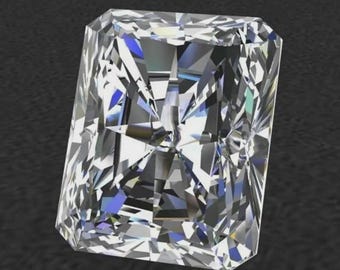 7x5mm Radiant Cut Lab Diamond | D Color, IF Clarity, GIE Certified