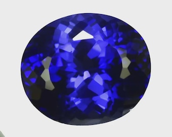 11+ Ct Oval Cut Blue Sapphire • Loose Gemstone
