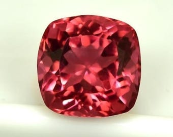 Natural Red Spinel 6–10 Ct AAA+ • Cushion Cut Gemstone • GIE Certified Loose Stone
