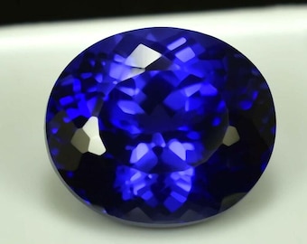 12+ CT Untreated Blue Sapphire – Oval Cut Loose Gemstone, GIE Certified