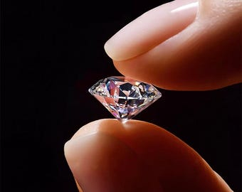 3mm Round Lab-Created Diamond | D Color VVS1, 0.10 Carat