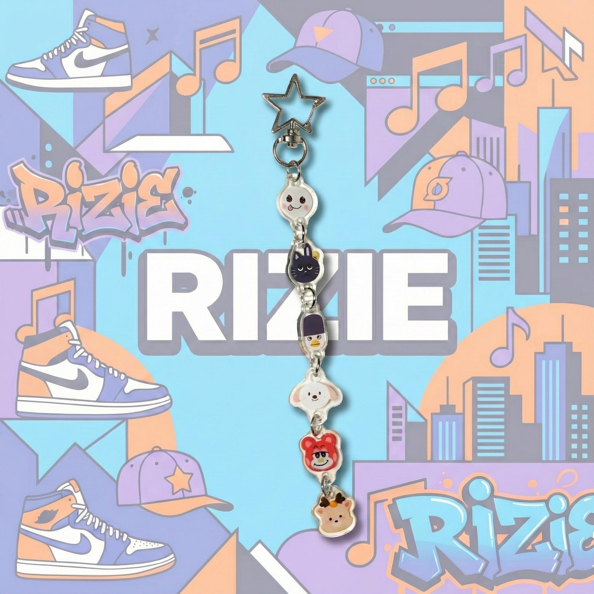 Anton Riize Keychain - Etsy