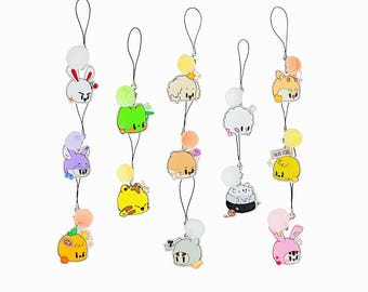 非公式SEVENTEENミニキーホルダー、Kポップアクリルキーホルダー、K