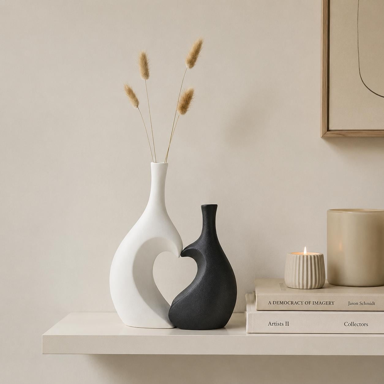 Yin Yang Vase - Etsy Finland