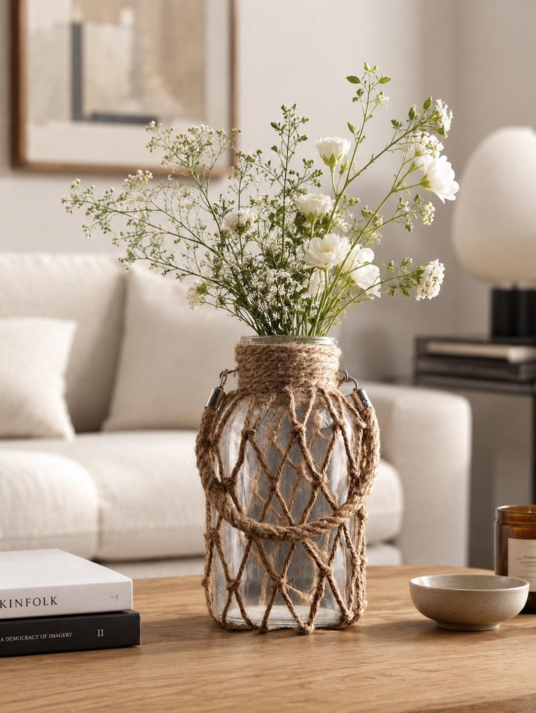 Rope Vase - Etsy