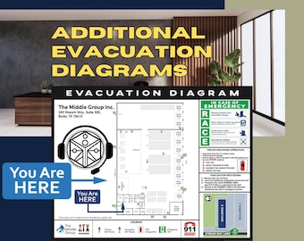 Custom Evacuation Diagram Additional Pages for ms.AMANDA (Digital)
