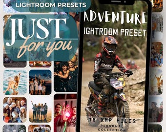 Ajustes preestablecidos de Lightroom para aventuras al aire libre: filtros fotográficos para dispositivos móviles y computadoras de escritorio