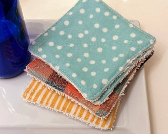 Organic Cotton Facial Squares: Set of 6