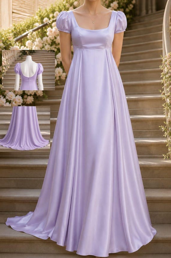 tiered dresses for wedding guest WEDTREND Women Light Blue Long Dress A Line Satin Ruffle Party Dress, Satin color / US4 Floral Roman Column 7 EASY No-Sew Ways Rozmiar:XS The upper section sits