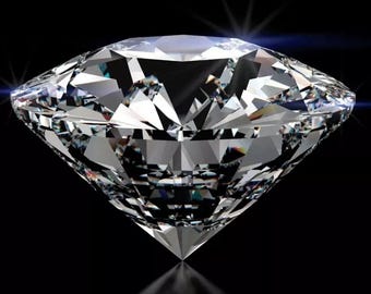 Diamante de 1 mm (220 piezas) color D, corte redondo, creado en laboratorio, claridad VVS1, certificado por GIE