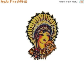 Hula Girl Hawaii Tattoo Flash Sailor Jerry Sticker Scrapbook Crafts Party Vinyl