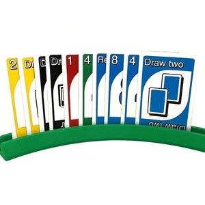 Porta-cartas de jogo, porta-cartas curvo, porta-jogos de cartas de baralho, porta-jogos de cartas impresso em 3D, porta-cartas de baralho