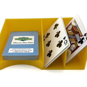 Porta-cartas para comprar e descartar duas vezes, Porta-cartas para comprar e descartar, Porta-cartas para distribuir e descartar, Porta-cartas para jogar, Porta-baralhos para jogar