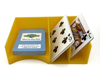 Draw and Double Discard Card Holder, Game Card Draw and Discard Holder, Deal and Discard Holder, Game Card Holder, Playing Card Deck Holder