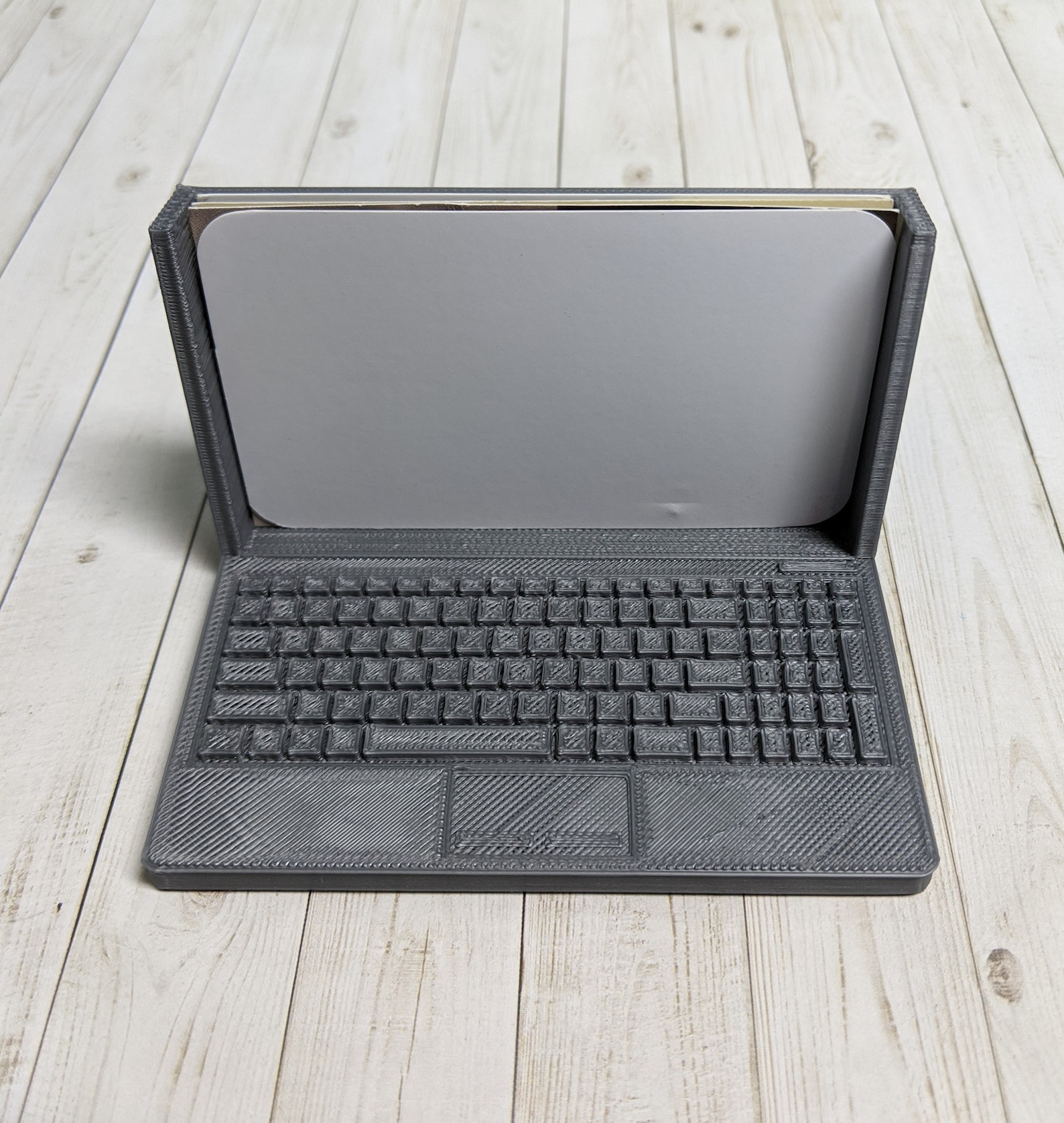 Laptop Business Card Holder 3D Printed Business Card Holder Etsy