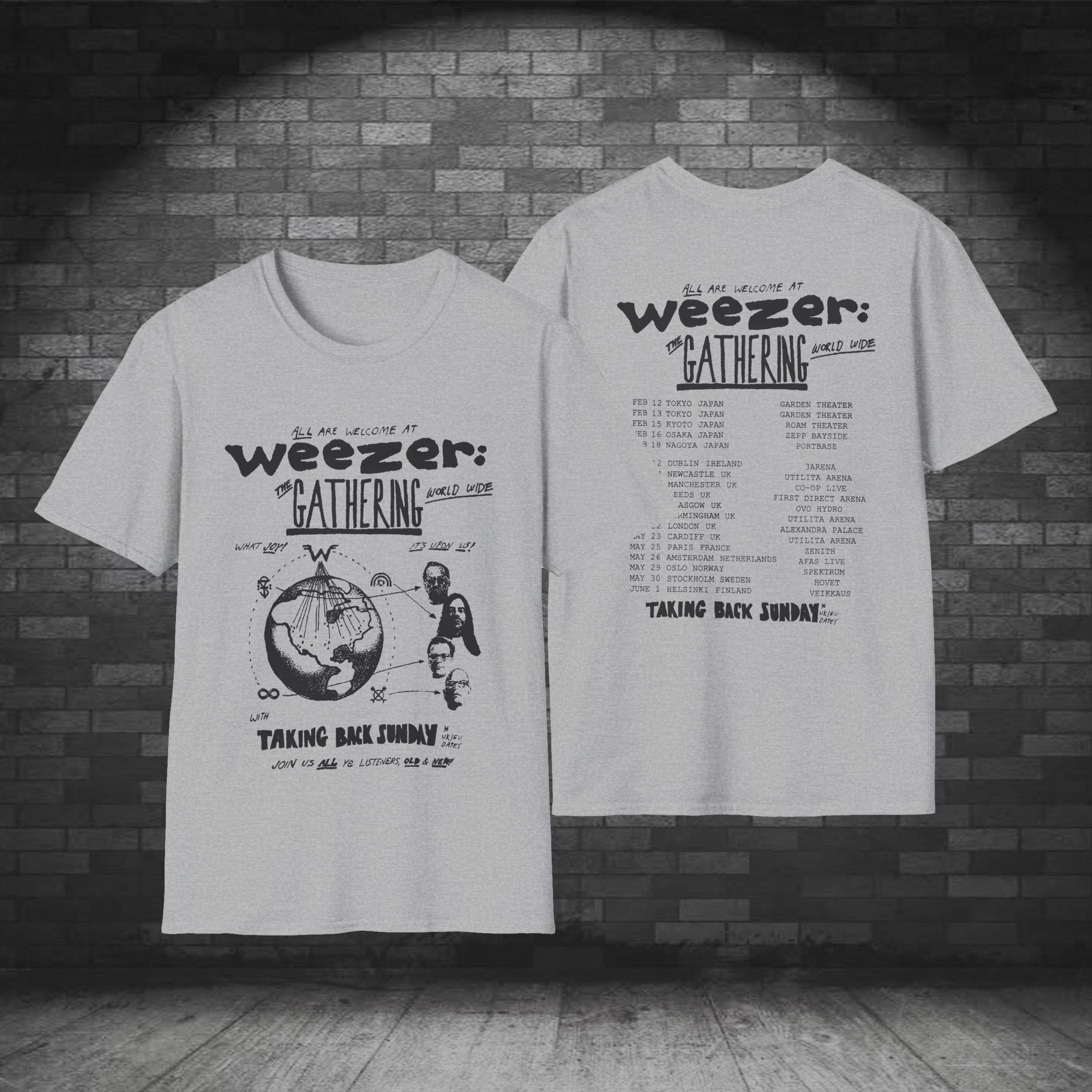 Weezer Tour Shirt - Etsy