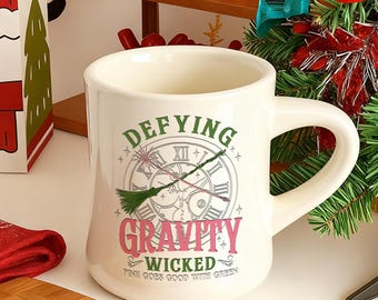Taza de café con el musical Wicked Broadway, regalo para fanáticos del teatro