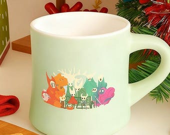 Taza de Hollow Knight, taza de café para gamers, taza de cerámica de videojuegos indie, regalo de videojuegos para él o ella, taza con diseño de fan art de Bug Knight, regalos de Navidad