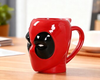 Taza de cerámica de Marvel, taza de los Vengadores, recipiente creativo con estilo de cómic, ideal para fans y coleccionistas, un regalo perfecto para cinéfilos.