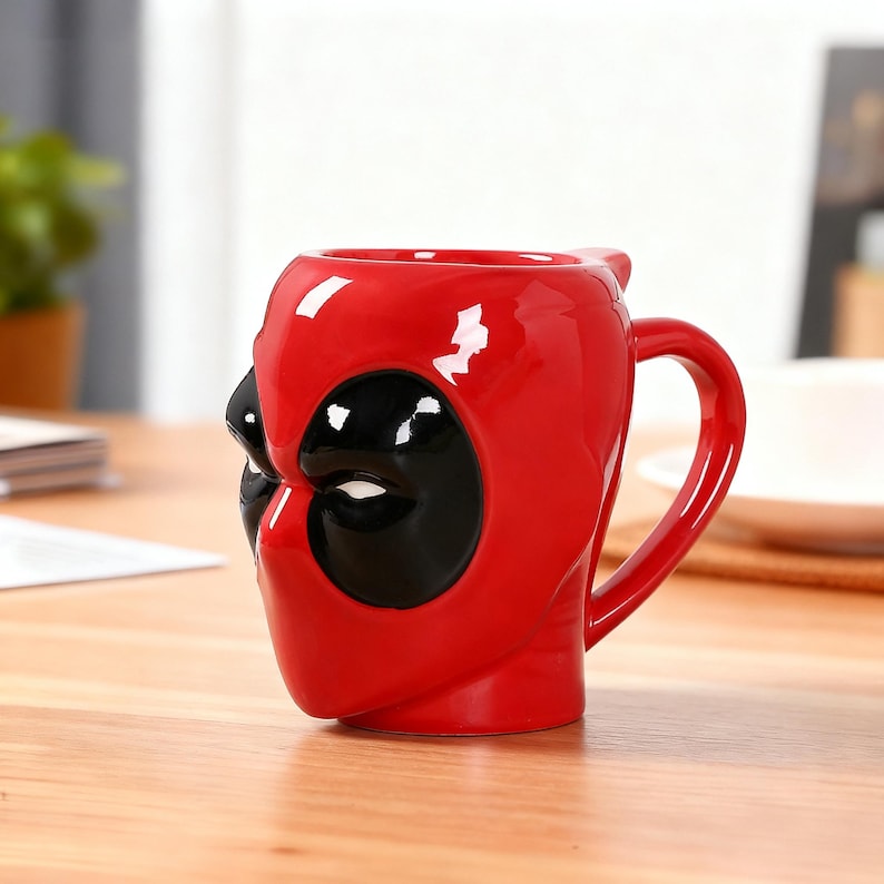 Marvel Deadpool Ceramic Mug, Superhero Gift Deadpool