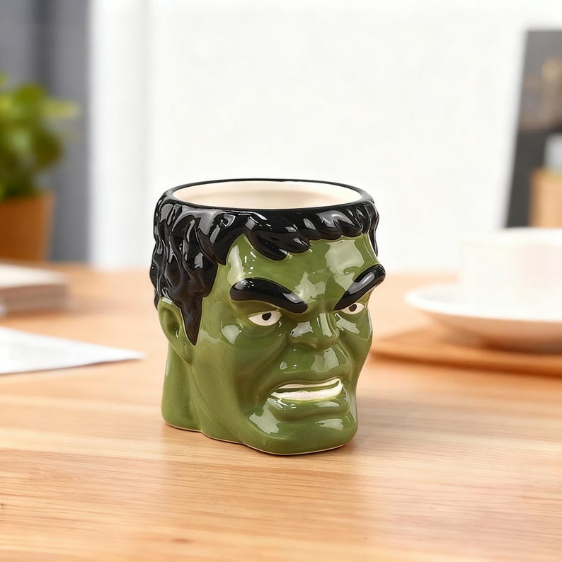 Marvel Deadpool Ceramic Mug, Superhero Gift The Hulk (2)