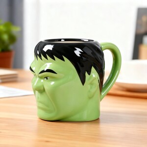 Marvel Deadpool Ceramic Mug, Superhero Gift The Hulk