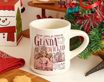Taza de café con el musical Wicked Broadway, regalo para fanáticos del teatro