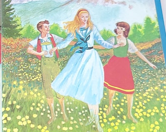 1961 Los clásicos infantiles Heidi - Libro infantil vintage de los años sesenta
