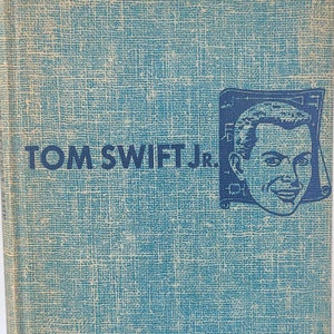 Vintage 1954 Tom Swift and His Rocket Ship Book - Illustrated Adventure