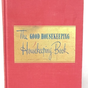 ビンテージ本　good housekeeping Vintage 1947 the Good Housekeeping Housekeeping Book - Hardcover