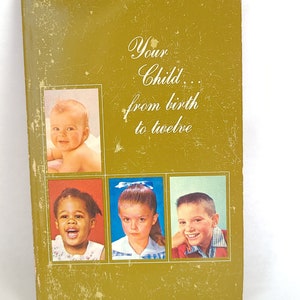 Livret parental vintage de 1966 : Metropolitan Life Insurance Co. - Cadeau des années 60 pour un nouveau parent