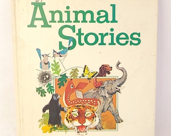 1968 Golden Treasure Chest: Vintage Animal Stories Book