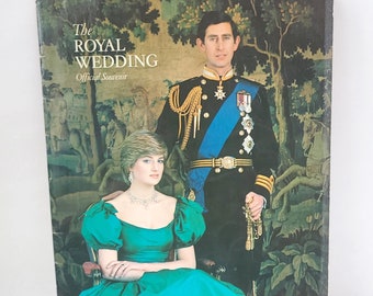 ダイアナ妃とチャールズ皇太子のヴィンテージウェディング記念品 1981