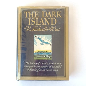1936 The Dark Island by Vita Sackville-West - Vintage Hardcover Novel / Thirties Book