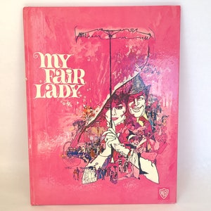 Vintage 1964 My Fair Lady livre Warner Bros livre My Fair Lady vintage / livre de cinéma vintage image 1