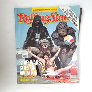 Jahrgang 1983 Rolling Stone Double Summer Issue Star Wars Goes on Vacation Vintage Rolling Stone Magazin Bild 1