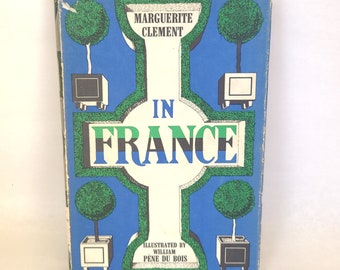 1956 In Frankreich Erstausgabe: Vintage Hardcover-Buch