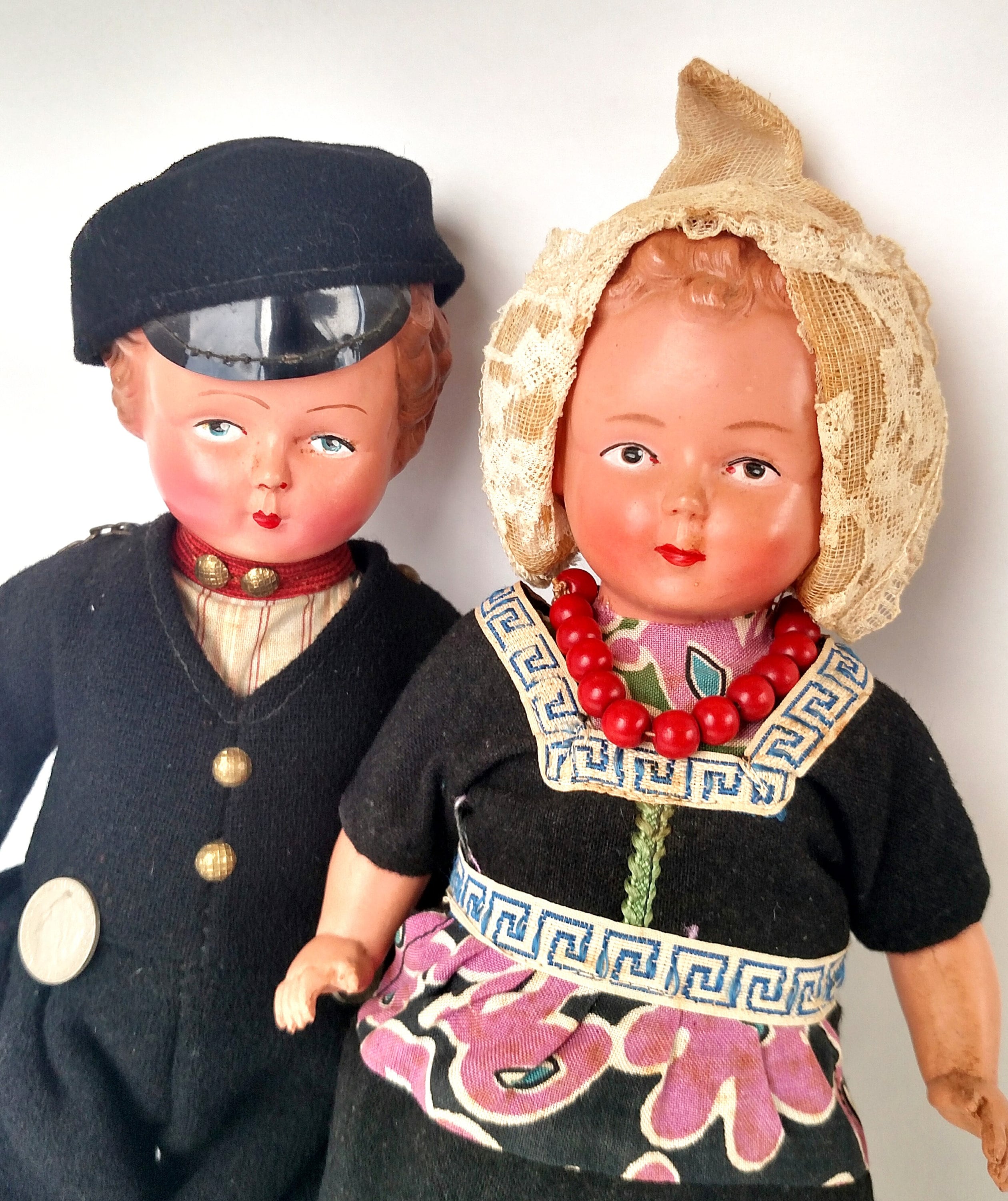 vintage dutch boy doll
