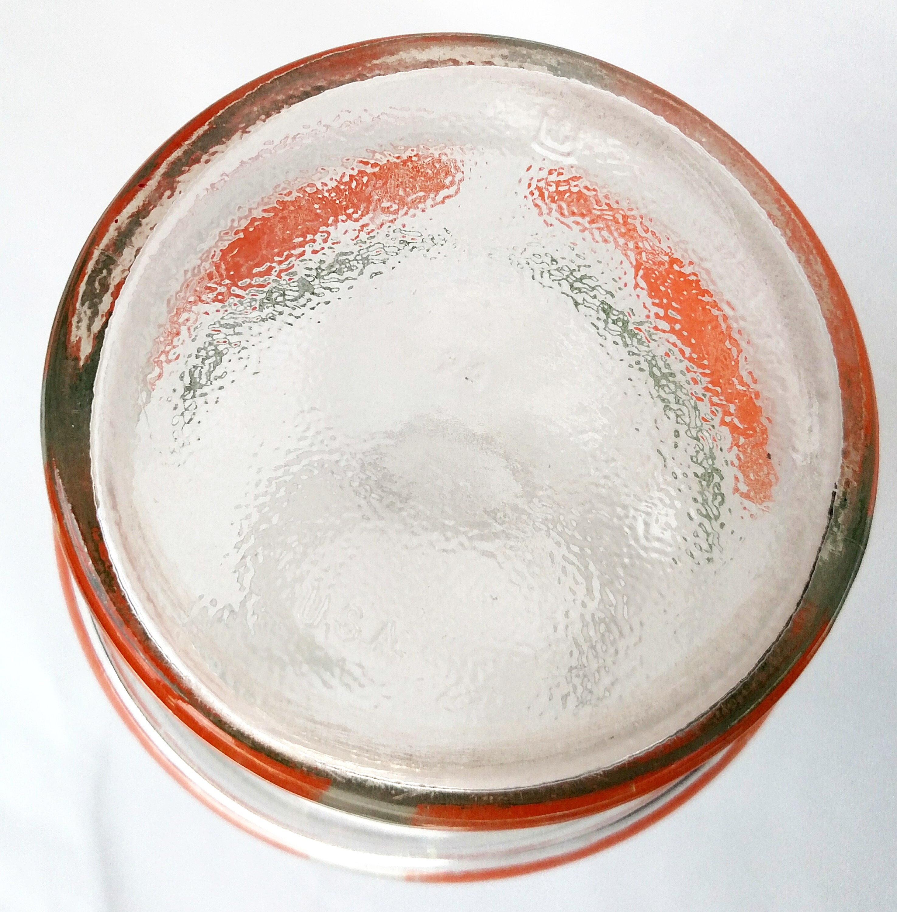 Vintage Anchor Hocking Glass Orange Juice Carafe