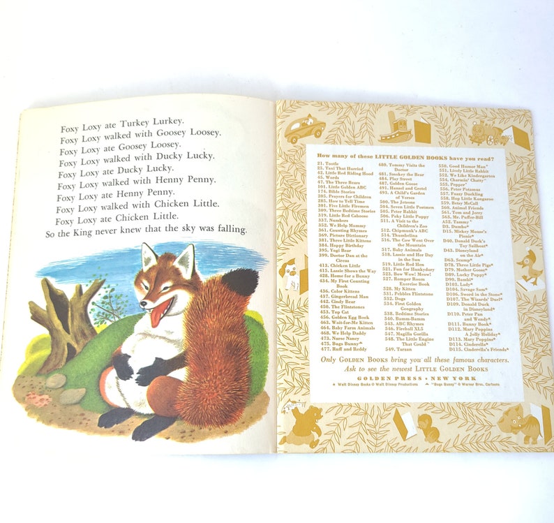 Vintage 1960's Bedtime Stories A Little Golden Book Vintage Kids Book / Retro Kids Book / Kitschy Kids Book / Kitschy Cute imagem 8