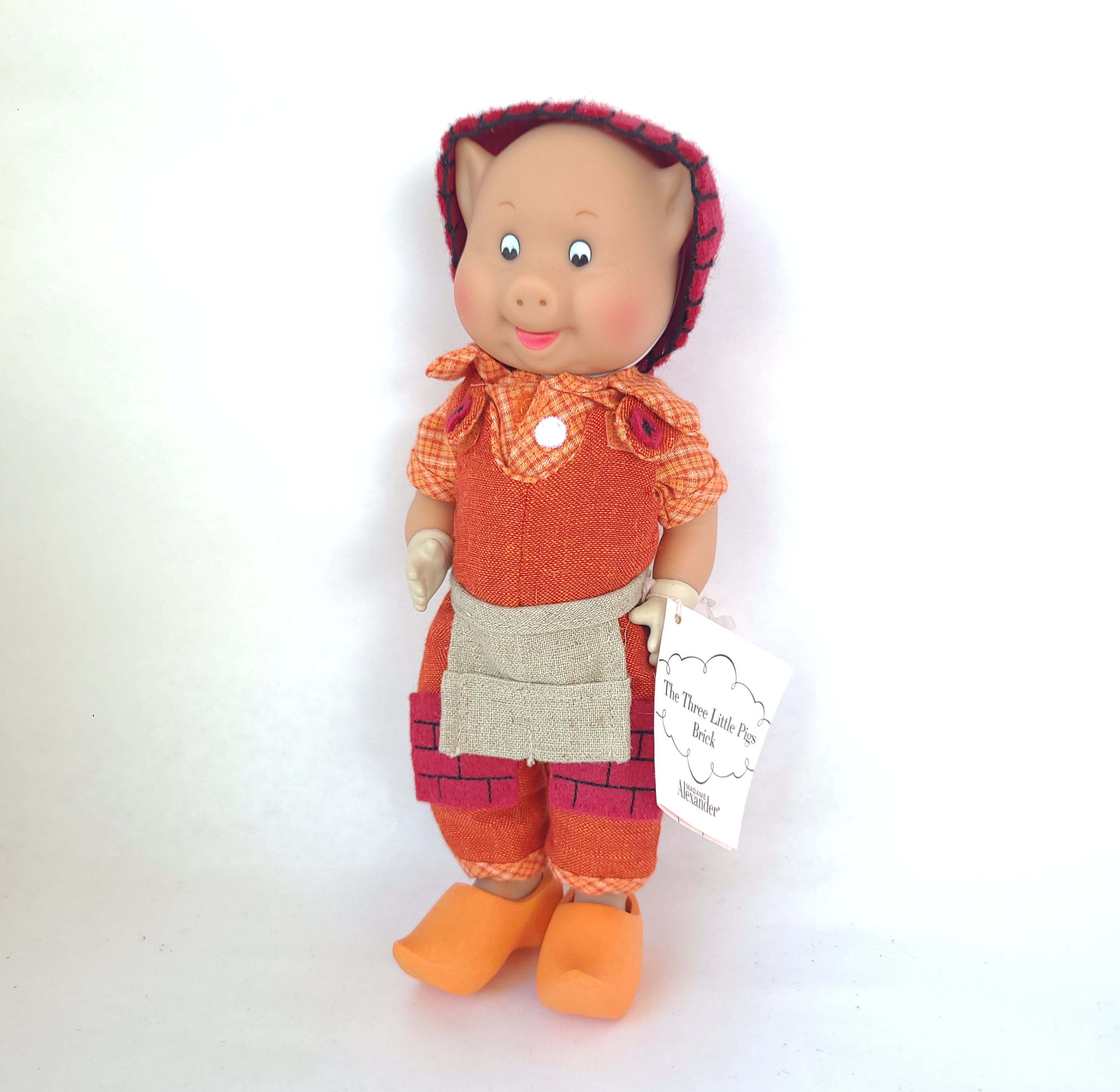 Madame Alexander Three Little Pigs Set - Straw, Brick and Stick